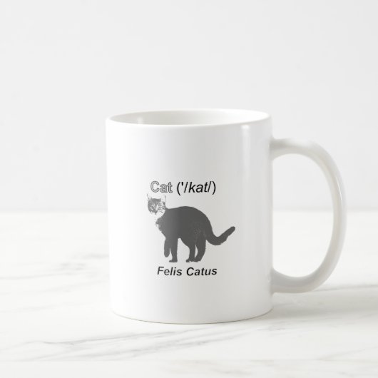 Mug Chat Felis Catus (Droite)