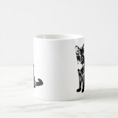 Mug Chat feral écorché (Centre)