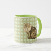 Mug chat forestier norvégien (Devant droit)