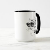 Mug Chat frais (Devant droit)