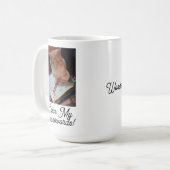 Mug Chat Funny Résoudre Mes Mots-Croisés Photo Customi (Devant gauche)