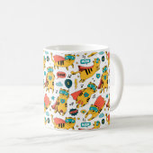 Mug Chat Funny Superhero (Devant droit)