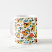 Mug Chat Funny Superhero (Devant gauche)