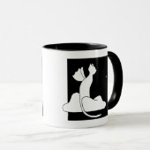 Mug Chat Gardien (Devant droit)