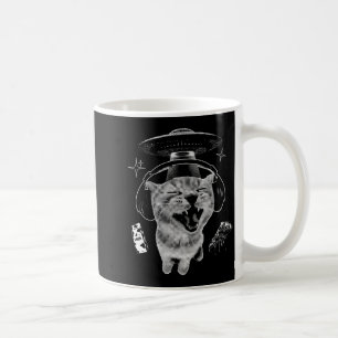Mug Chat Gnarp Drôle de Chat Alien Memes Cerveau Pourr