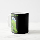 Mug Chat Gnarp Mème Drôle de Chat Alien Mème Brainrot (Devant gauche)