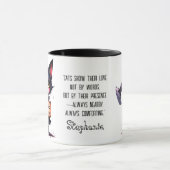 Mug Chat gothique effrayant psychopathe mignon avec ha (Centre)