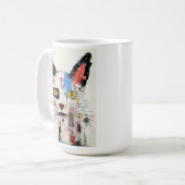 Mug Chat Graffiti Félin Urbain Cool (Devant gauche)