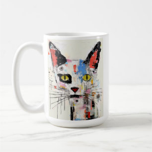 Mug Chat Graffiti Félin Urbain Cool