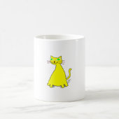 Mug Chat gras jaune (Centre)