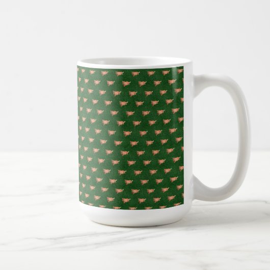 Mug Chat gras orange (Droite)