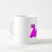 Mug Chat gras rose (Devant gauche)