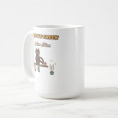 Mug Chat Gravity Check Édition Festive (Devant gauche)