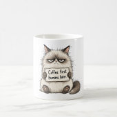 Mug Chat Grincheux (Centre)