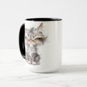 Mug chat grincheux (Devant gauche)