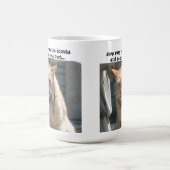 Mug Chat grincheux, étape à partir des butées (Centre)