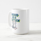 Mug Chat Gris Adorable (Devant gauche)
