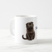 Mug Chat Gris Miaou (Devant gauche)