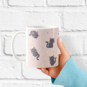 Mug Chat Gris Mignon Chats Kawaii Roses