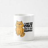 Mug Chat Grumpy - Mème Chat Drôle (Centre)