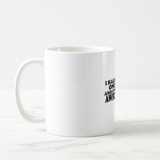 Mug Chat Grumpy - Mème Chat Drôle - Amusant (Gauche)