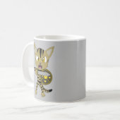 Mug Chat guerrier Chibi (Devant gauche)