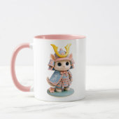 Mug Chat guerrier samouraï (Gauche)