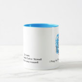 Mug Chat Guru - je prie pour votre Enlightment (Centre)
