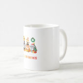 Mug Chat Halloween Noël Joyeux Hallothanksmans Merci (Devant droit)