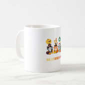 Mug Chat Halloween Noël Joyeux Hallothanksmans Merci (Devant gauche)