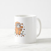 Mug Chat Hazmat Chat Halloween Candy Monster Amusants (Devant droit)