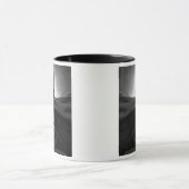 Mug Chat héroïque avec cape et chaton. (Centre)