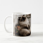 Mug Chat himalayen et Pixie Réveil Surprise (Gauche)