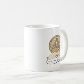 Mug Chat Ika Squid Sushi (Devant droit)