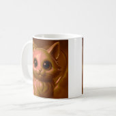 Mug Chat Imaginaire mignon (Devant gauche)