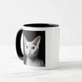 Mug Chat impair-eyed blanc (Devant gauche)