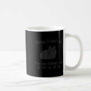 Mug Chat Intérieur Excusez Funny Kitten Je Reste À La