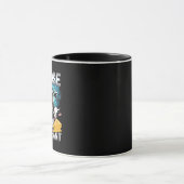 Mug Chat intolérant au lactose, drôle de vache laitièr (Centre)