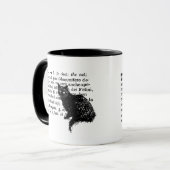 Mug Chat italien de dictionnaire (Devant gauche)