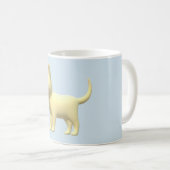 Mug Chat Jaune (Devant droit)