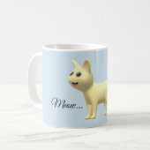 Mug Chat Jaune (Devant gauche)
