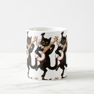 Mug Chat jouant à Banjo Thunder_Cove