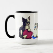 Mug Chat jouant au bowling (Gauche)