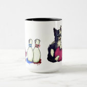 Mug Chat jouant au bowling (Centre)