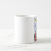 Mug Chat jouant une cannelure (Centre)