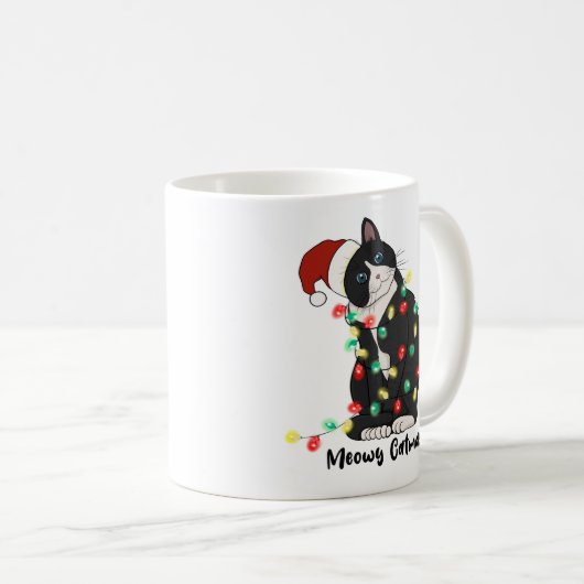 Mug Chat Joyeux Catmas (Devant droit)