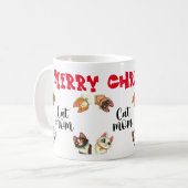 Mug Chat Joyeux Noël (Devant gauche)