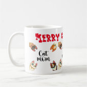 Mug Chat Joyeux Noël (Gauche)