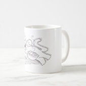 Mug Chat Kitsa Perogie Pyrohy Varenyky Ukrainien (Devant droit)