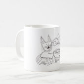 Mug Chat Kitsa Perogie Pyrohy Varenyky Ukrainien (Devant gauche)